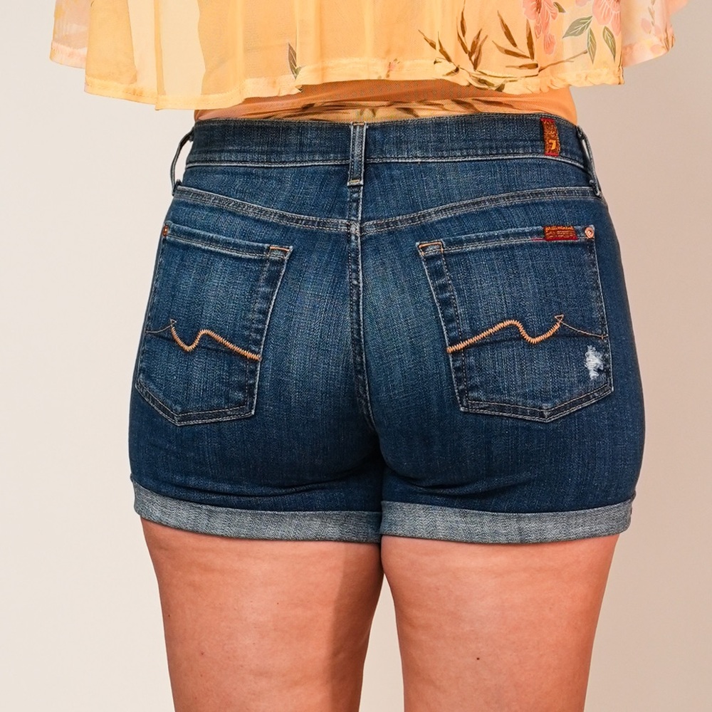 Seven for all mankind denim shorts